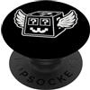 Cursed Italian Brainrot Gamer Secret Tee Blocco fortunato segreto - Meme gergale di gioco Brainrot italiano PopSockets PopGrip Adesivo