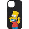 The Simpsons I Simpson Bart Simpson Bocca Rude Nero Custodia per iPhone 14