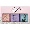 LUXURY LAB COSMETICS Srl Manucurist Cofanetto Bonnie Stella Janis Manucurist Smalti per Bambini, 3 Colori Glitterati