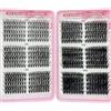 KEYRI 540 ciglia singole 30-80D, soffici ciglia russe, extension, fai da te, ultra leggere, per ragazze e donne (mix da 8-16 mm)