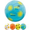meteor Pallone da Calcio Cucito per Bambini Adolescenti e Adulti 5 4 3 1 Dimensioni e 4 Colori Perfetto per Allenamento, Giochi Ricreativi (#5, Blu)
