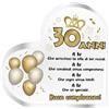 NAÏZAYA Idea Regalo Compleanno Originale 30 Anni - Targa a Cuore 30 Enne Uomo Donna - Idee Regali Compleanno Originali - Gadget Auguri Divertenti per Lui Lei