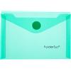 FolderSys Buste formato A7 orizzontale, in polipropilene, colori assortiti, 10 pezzi