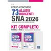 Maggioli Editore Kit Concorso 73 allievi dirigenti SNA 2026. Manuale di preparazione per tutte le prove + Quiz con soluzione commentata per la prova selettiva