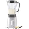 BLACK+DECKER BXJB500E Frullatore con Caraffa, 1,5L, Plastica, Bianco