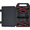 BGS Do it yourself BGS Diy 7880 | Serie di cacciaviti con impugnatura a T | Torx con foro | T10 - T50 | 9 pz.
