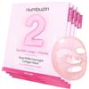 numbuzin No.2 Overnight Face Mask | Rose PDRN Overnight Collagen Mask | Korean Glass Skin Essential | Elasticity, Hydrating, Firming, Enlarged Pores | Collagen, Peptides, PDRN | 37g, 4ea