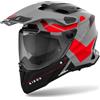 AIROH CASCO INTEGRALE COMMANDER 2 REVEAL RED FLUO MATT XS