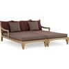 BIZZOTTO HOME EMOTION BALI SET 2 LONGUE WINE 0806778 BIZZOTTO