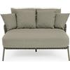 BIZZOTTO HOME EMOTION DAYBED 2 POSTI CON CUSCINI IVISSA VERDE 0660617