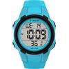 Timex Orologio unisex Sport da 40 mm, cinturino in poliuretano blu, quadrante digitale, cassa blu TW5M62900