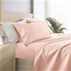 Linen Market Double-Brushed Microfiber Queen Sheet Set 4 Piece - Oeko-TEX Certified Ultra Soft & Wrinkle-Free - 16 Deep Pocket Sheets - Easy Care Queen Size - Blush