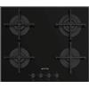 SMEG PV264B PIANO COTTURA GAS, 4 zone di cottura, dimensioni: L 60 cm, P 51 Nero