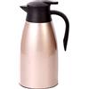 Webao 2 Litre Caraffa Termica in Acciaio Inox, Brocca Isolante a Doppia Parete per il Caffè, Tè e altre Bevande Calde e Fredde, Oro