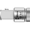 Wera 05042673001 Parte di Connessione, 781 B/C Raccordo 3/8 - 1/2 x 36 mm, Cromato Opaco