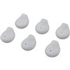INF Copri-punte per auricolari in-ear in silicone per Samsung Galaxy S6/S7, Note5/Note7, viaggi e uso quotidiano, 10 paia di punte per auricolari
