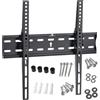Maclean MC-862 Supporto Braccio Universal OLED QLED LCD LED Plasma TV Da Parete 26-55 Fino a 40kg Max VESA 400 x 400 mm Inclinabile Slim Design