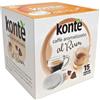 KONTE' 180 cialde (12x15) caffè aromatizzato al RUM KONTE' Prodotto Italiano
