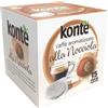 KONTE' 180 cialde (12x15) caffè aromatizzato alla NOCCIOLA KONTE' Prodotto Italiano