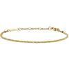 Daniel Wellington Staple bracelet One Size Stainless Steel (316L) And Gold Pvd Plating Gold