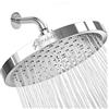 SparkPod Fixed Shower Head - High Pressure Rain - Luxury Modern Chrome Look - Easy Tool Free Installation - The Perfect Adjustable Replacement (Chrome, 20cm Round)