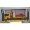 Bruder 03552 Camion Soccorso Stradale Scania con luci e suoni e auto Scala 1:16