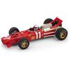 BRUMM BM0303CH FERRARI CHRIS AMON 1969 N.11 MONACO GP W/PILOTE 1:43 Modellino