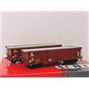 ACME 45195 FS Set di due carri merci a sponde alte Tipo Taems in livrea rossa