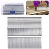 Swpeet Kit di Assortimento di Chiodi di Finitura Dritti Multi-Lunghezza Galvanizzati 4800Pcs 4 Taglie 1,6 cm 2,5 cm 3,8 cm 5 cm, Chiodi per Pistola e Piccoli Chiodi di Finitura per Chiodatrice