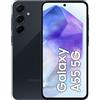Samsung Galaxy A55 5G, Smartphone Android 14, Display FHD+ Super AMOLED 6.6", 8GB RAM e 128GB di memoria interna espandibile, Batteria 5.000 mAh, Awesome Navy [Versione Italiana]