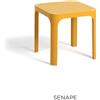 Nardi Net Table 40 Senape Polipropilene Tavolino Outdoor