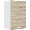 VCM Armadio da cucina sospeso | Dimensioni ca. 60 x 40 x 31 cm (altezza x larghezza x profondità) | Armadio sospeso con due scomparti | Mobili da cucina - Esilo