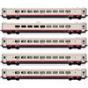 Rivarossi FS ETR 460 FRECCIABIANCA 5 UNIT PACK INTERMEDIATE COACHES EP.VI 1:87