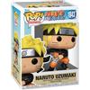 Funko POP! Animation: Naruto Shippuden - Naruto with Shuriken - 1 in 6 chance of receiving the rare Chase variant (Metallic) - Styles may vary - Figura in vinile da collezione - Idea regalo