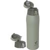 AORIN Borraccia Termica, Borraccia in Acciaio Inox 18/8, 950ml Borraccia Bambini, Bottiglia Termica Senza BPA e Perdite, Thermos per Sport, Outdoor e Pendolarismo con 2 Coperchi