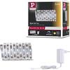 Paulmann 79852 Strip LED MaxLED 250 set di base 3m bianco caldo IP20 incl. 1 striscia da 12 Watt argentato strip fascia luminosa 2700 K