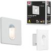 Paulmann 92923 Lampada da incasso LED faretto da incasso a parete angolare incl. 1x2,7 Watt bianco spot plastica 2700 K