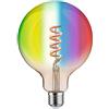 Paulmann 29162 Lampadina a filamento 230V Smart Home Zigbee LED Globe G125 E27 470lm 6,3W RGBW+ dimmerabile dorato