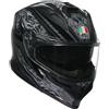 Agv Casco Moto Integrale Agv K7 DAMASCUS Nero Silver