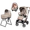 Peg Perego PROMO MODULAR DAYS Trio Peg Perego Vivace con Culla Flex e Primo Viaggio Slk + Borsa Cambio Mon amour