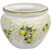 BRANDANI Limoni Caspo' Vaso Portavaso Portapianta 26x20cm Ceramica