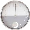 BRANDANI Orologio da Parete Split con Pendolo Argento 29,5cm