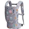 Bebamour Marsupio per bambole per bambini, accessori per bambole, zaino per giocattoli farciti, marsupio per bambole, grigio animale