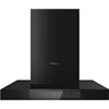 Haier HATS6DS46BWiFi I-LINK - Cappa a T per montaggio a parete, 60 cm, colore: Nero