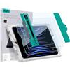 ESR 2 Pezzi Pellicola Protettiva per iPad Pro 11 (2022/2021/2020/2018) e iPad Air 5/4 10.9 (2022/2020), Vetro Temperato, Protezione per Lo Schermo con Supporto per l'applicazione, Nitidezza HD