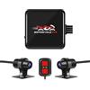 VSYSTO Dash Cam Moto, Fotocamera per Moto Obiettivo Grandangolare 140° Anteriore e Posteriore 1080P, Videocamera Impermeabile con WiFi, WDR, Visione Notturna, Sensore G, Registrazione in loop(nero)
