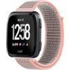 FYISWHO Traspirante Sport Cinturino per Fitbit Versa 2 / Lite/SE, Nylon Bracciali Cinturini di Ricambio per Fitbit Versa