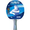 GEWO Rave Action concava, Racchetta da Ping Pong Unisex, Grigio Brillante, Taglia Unica