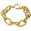 TOSCANA BY ETRUSCA Bracciale a catena maglie ovali