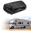 TOOSOAR Telo Copri Camper,210D Tessuto Oxford,con Borsa per Riporre,Protezione UV,Protezione Solare,per Camper(7.5 x 3 m)